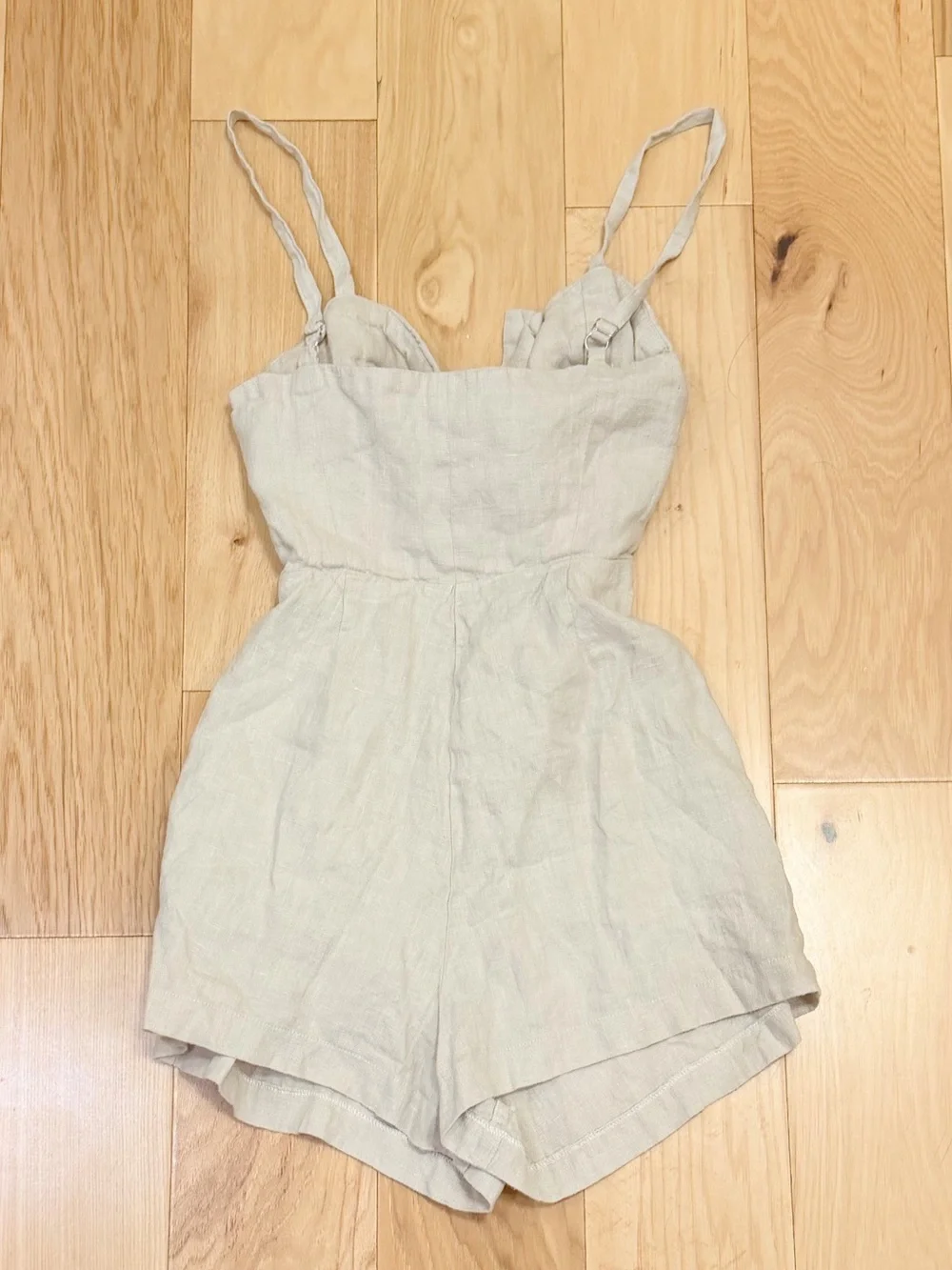 Reformation Women’s Linen Cotton Romper